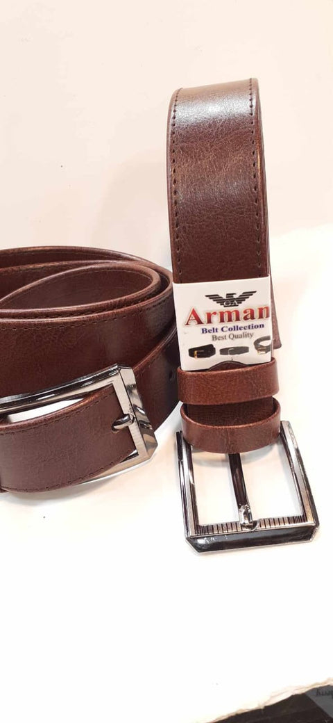 35mm Brown Dress Belt – Size 40 to 50