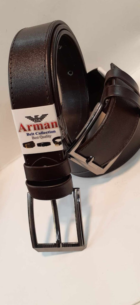 35mm Brown Dress Belt – Size 40 to 50